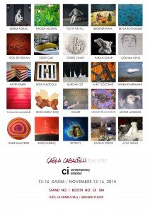 Contemporary ist__2014_flyer_Cagla Cabaoglu Gallery