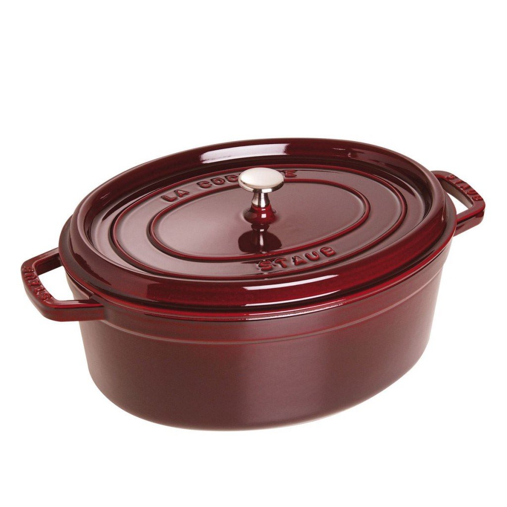 esse-Staub Döküm Demir Tencere Oval Bordo 31 Cm_899TL