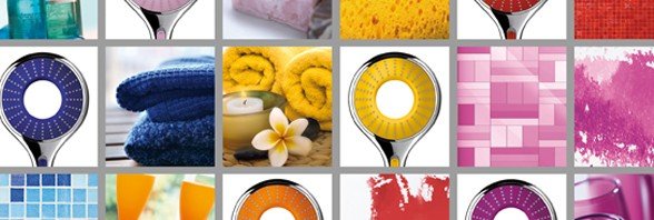 GROHE Rainshower® WaterColours Bahar Koleksiyonu rengarenk seçenekleriyle karşınızda