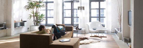 Belçika Tarzı Bir Loft