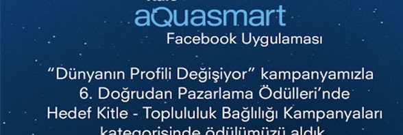 Kale’nin Su Tasarrufu Projesine Ödül