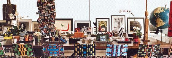 Diane von Furstenberg’in Manhattan’daki Nefes Kesen Dairesi..