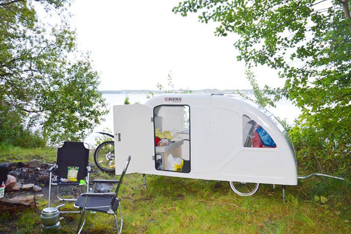 BİSİKLETE BAĞLANABİLEN KATLANIR KARAVAN: WİDE PARTH CAMPER